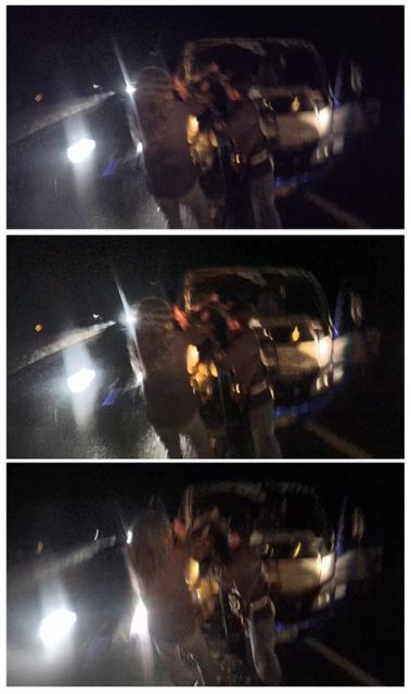 Menolong korban kecelakaan di tol cipularan malah di tabrak