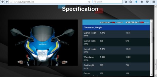 gsx-r150-spek